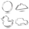 SUV Military Off-Road Vehicle Cookie Cutter 4 Piece Set HS0566