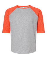 Youth Baseball Fine Jersey Three-Quarter Sleeve Tee