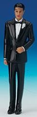 Groom (Or Usher)- Black Coat - African American - 12 count