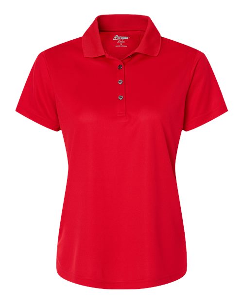 Paragon® Women's Saratoga Performance Short Sleeve Mini Mesh Polo