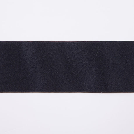 1.5" Black Double Face Silk Satin Ribbon