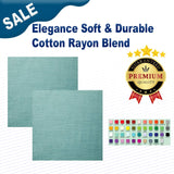 Elegance Soft & Durable Cotton Rayon Blend
