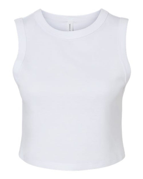 BELLA + CANVAS® Women's Micro Rib Muscle Crop Tank - 1013