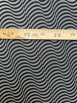 Polyamide Jacquard Abstract Gray-Black