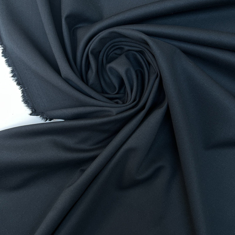 Blue Stretch Twill Fabric