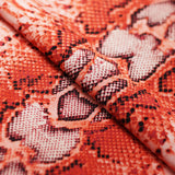 Snake Skin Polyester Spandex Fabric - Assorted Colors, Animal Snake Print, 58/60" Width (1 Yard)