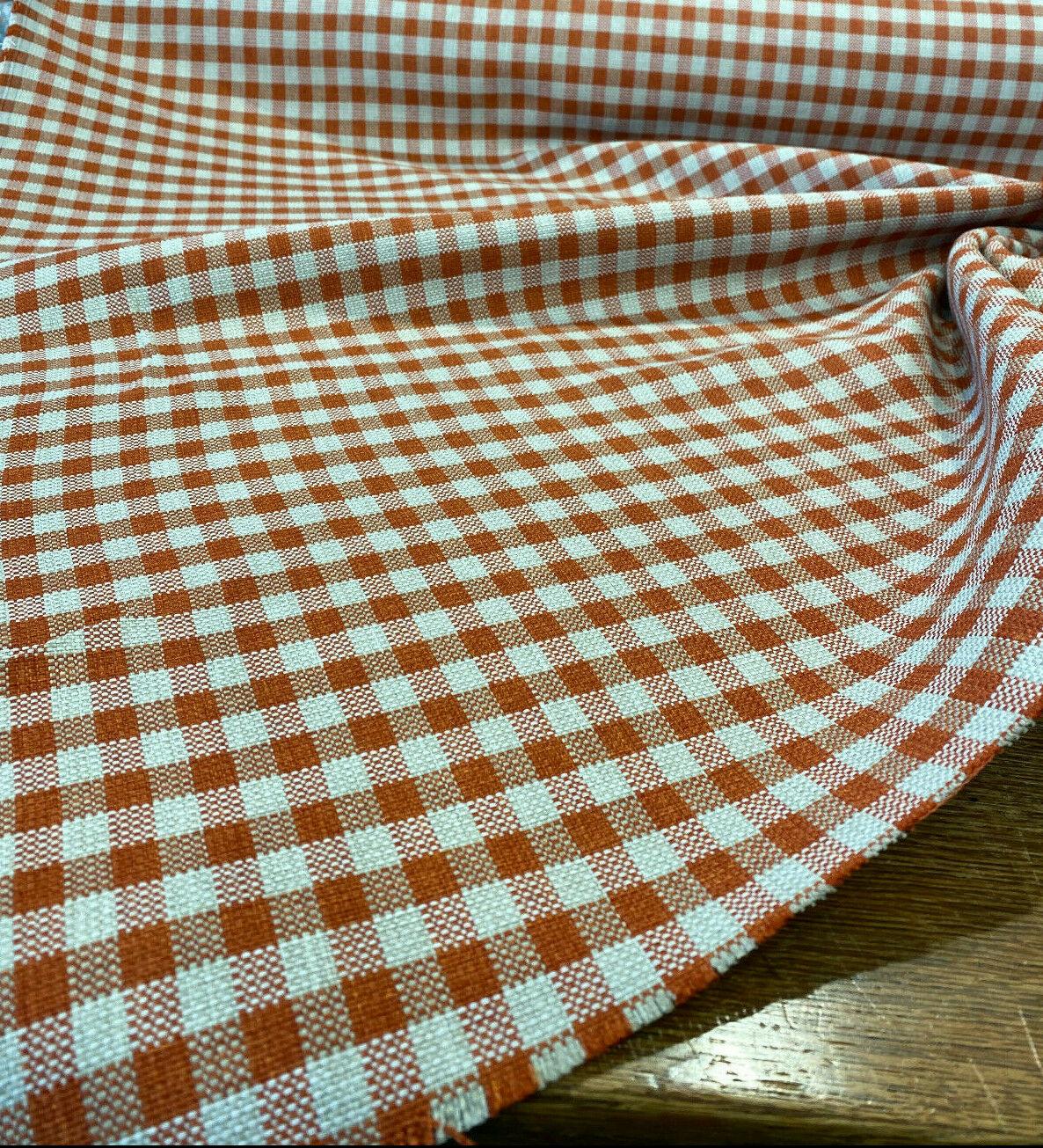 P Kaufmann Row House Ck Cinnabar Check Upholstery Fabric - Cinnabar Check, 54" Width (1 Yard)