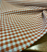 P Kaufmann Row House Ck Cinnabar Check Upholstery Fabric - Cinnabar Check, 54" Width (1 Yard)
