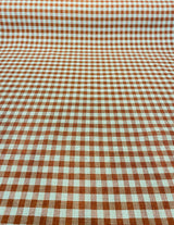 P Kaufmann Row House Ck Cinnabar Check Upholstery Fabric - Cinnabar Check, 54" Width (1 Yard)