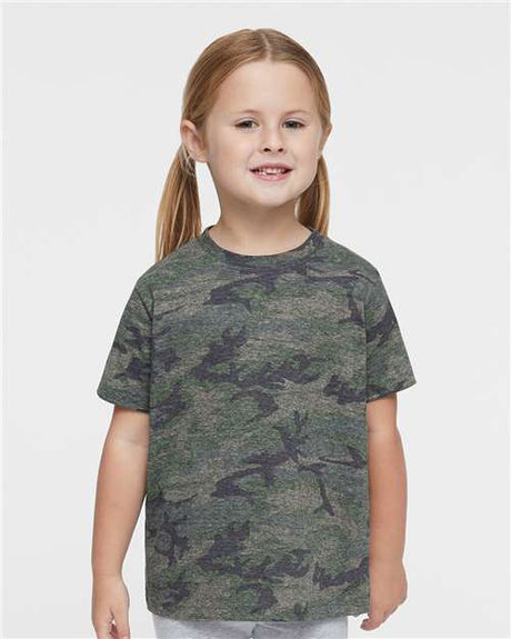 RADYAN® Toddler Fine Jersey Crewneck Short Sleeve Tee - 3321