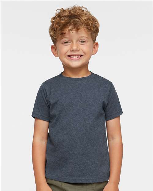 RADYAN® Toddler Fine Jersey Crewneck Short Sleeve Tee - 3321