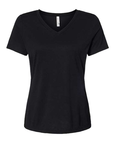 BELLA + CANVAS® Women's Relaxed Triblend Short Sleeve V-Neck T-shirt