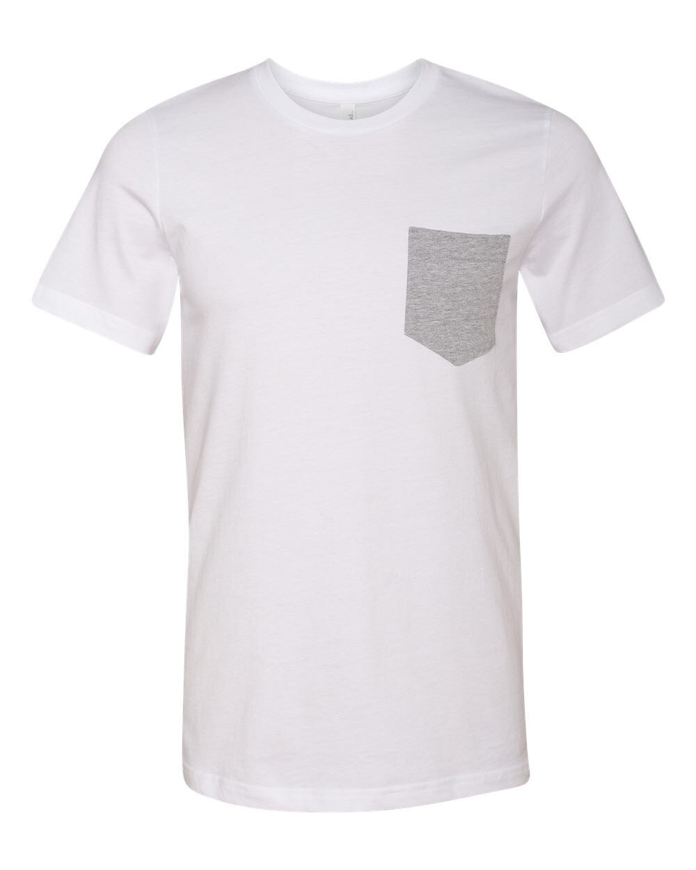 BELLA + CANVAS® - Jersey Pocket Crewneck Short Sleeve T-Shirt - 3021