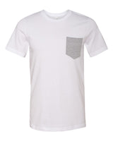 BELLA + CANVAS® - Jersey Pocket Crewneck Short Sleeve T-Shirt - 3021