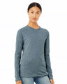 BELLA + CANVAS® Women’s Jersey Crewneck Long Sleeve Tee