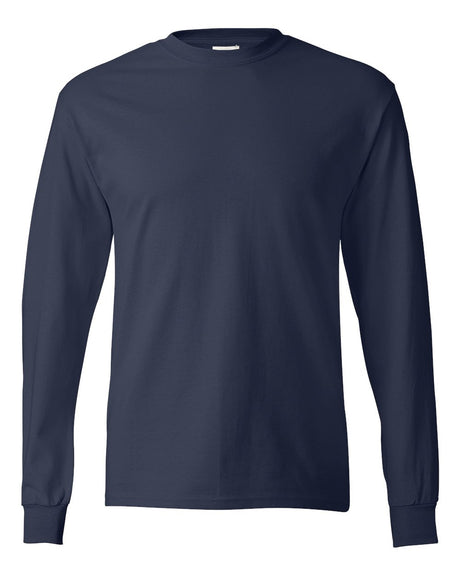 Hanes® Authentic Crewneck Long Sleeve T-Shirt