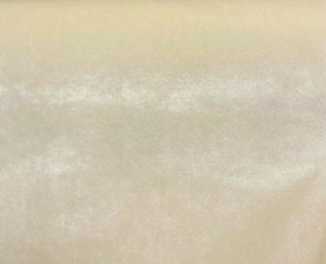 Bentley Velvet Upholstery Fabric - Butter Cream, 54" Width (1 Yard)