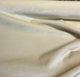 Bentley Velvet Upholstery Fabric - Butter Cream, 54" Width (1 Yard)