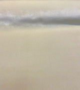 Bentley Velvet Upholstery Fabric - Butter Cream, 54" Width (1 Yard)