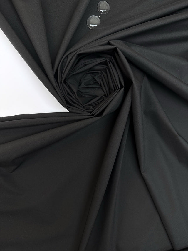 Polyamide Viscose Woven Black