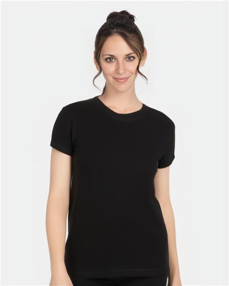 Tultex® Women's Fine Jersey Slim Fit Crew Neck Short Sleeve T-Shirt