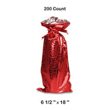 Mylar Wine Bags 6 1/2” x 18” Elegant Packaging