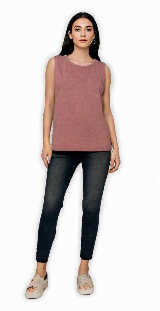 BELLA + CANVAS® Women's Sleeveless Flowy Scoop Muscle Tank - 8803
