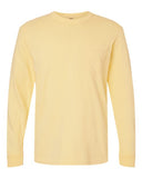Comfort Colors Unisex Garment-Dyed Heavyweight Long Sleeve Pocket T-Shirt