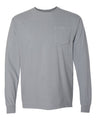 Comfort Colors Unisex Garment-Dyed Heavyweight Long Sleeve Pocket T-Shirt