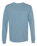 Comfort Colors Unisex Garment-Dyed Heavyweight Long Sleeve Pocket T-Shirt