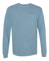 Comfort Colors Unisex Garment-Dyed Heavyweight Long Sleeve Pocket T-Shirt