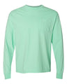 Comfort Colors Unisex Garment-Dyed Heavyweight Long Sleeve Pocket T-Shirt