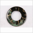 26mm Natural Green Shell Pendant