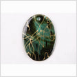 80mm Natural Green Shell Pendant