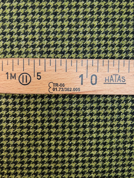 Wool Houndstooth Tweed Suit Fabric
