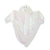 23 1/2" Hanging White Ghost Halloween Decoration