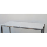 Work Table 60"W x 24"D x 36"H W/Poly Top 34" Thick