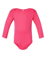 Infant Long Sleeve Baby Rib Bodysuit