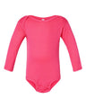 Infant Long Sleeve Baby Rib Bodysuit