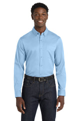 Port Authority® Long Sleeve SuperPro React Twill Shirt