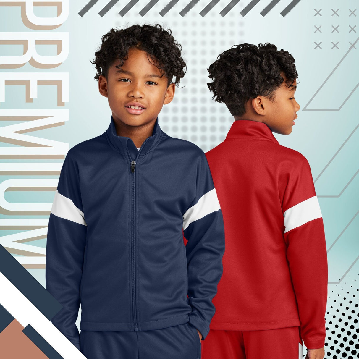 Sport-Tek® Youth Travel Full Zip Jacket