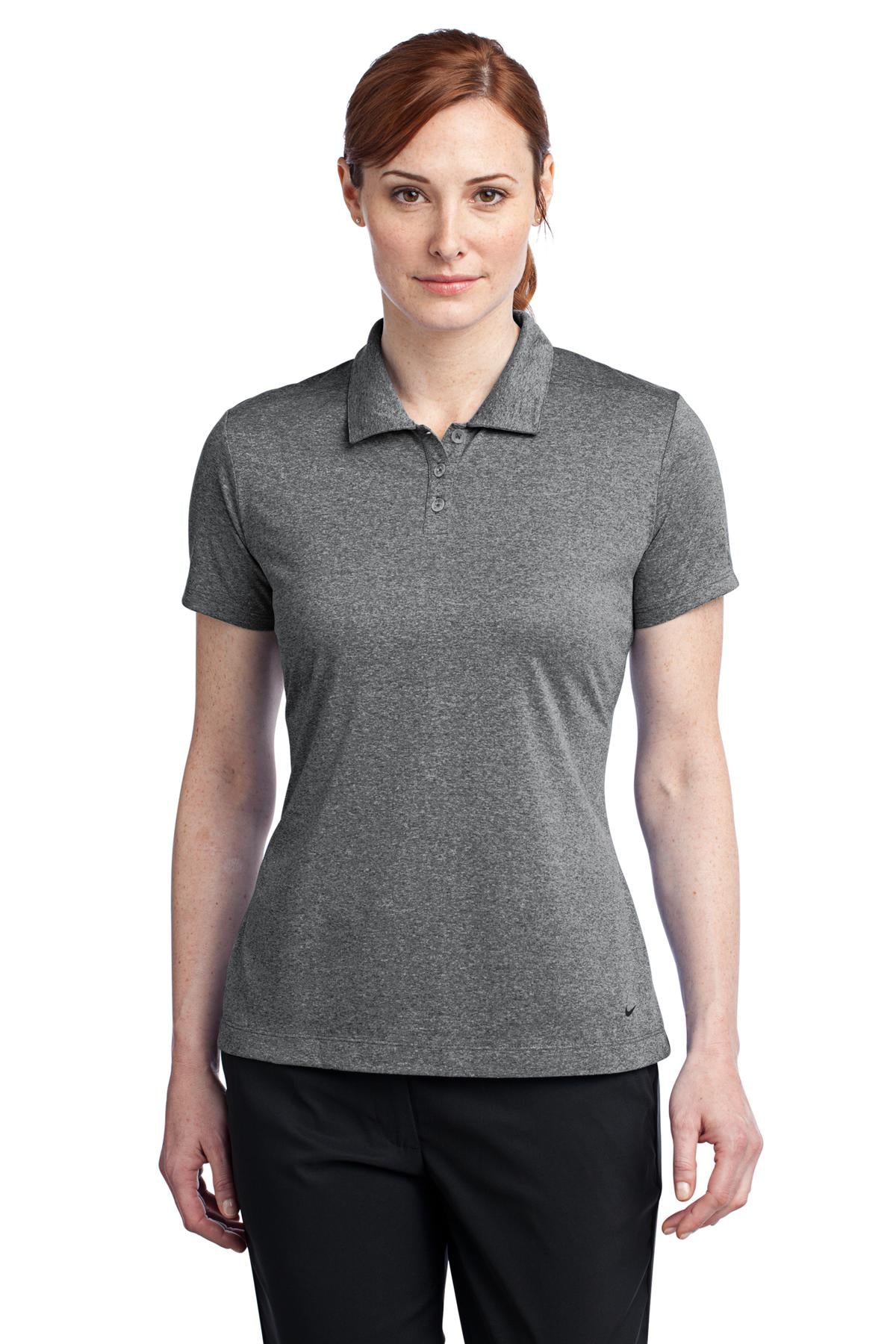 Nike Ladies Dri-FIT Heather Polo