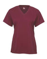Badger Women's B-Core V-Neck Performance T-Shirt