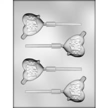 Heart with Arrow Love Sucker Chocolate Mold