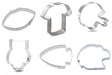 Superb Owl & Friends Football 2025 Gameday 6 Pc Set HS0569, Handmade in the USA, Tin-Plated Steel
