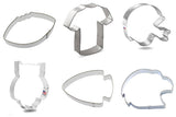 Superb Owl & Friends Football 2025 Gameday 6 Pc Set HS0569, Handmade in the USA, Tin-Plated Steel