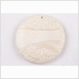 Cream Wood Pendant