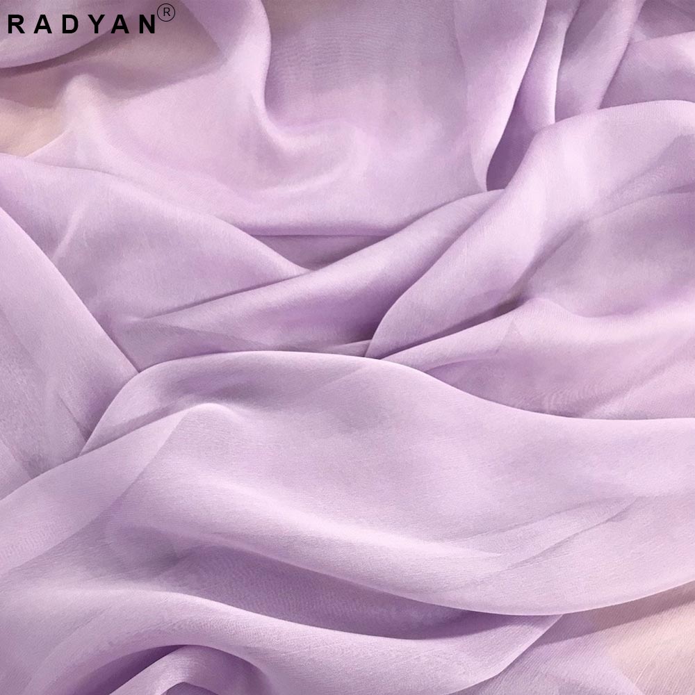 1 Yard Two-Tone Chiffon 100% Polyester Fabric for Apparel and Crafts 58/59 Inch Width