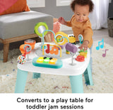 Fisher-Price HNR23 3-in-1 Hit Wonder Activity Center – Interactive Play for Ages 4–9 Months