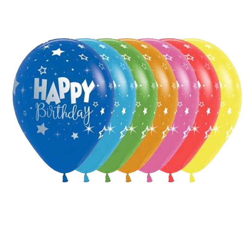 Fantasy Assorted Birthday Balloons 11 Inch